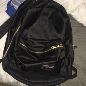 Black jansport backpack
